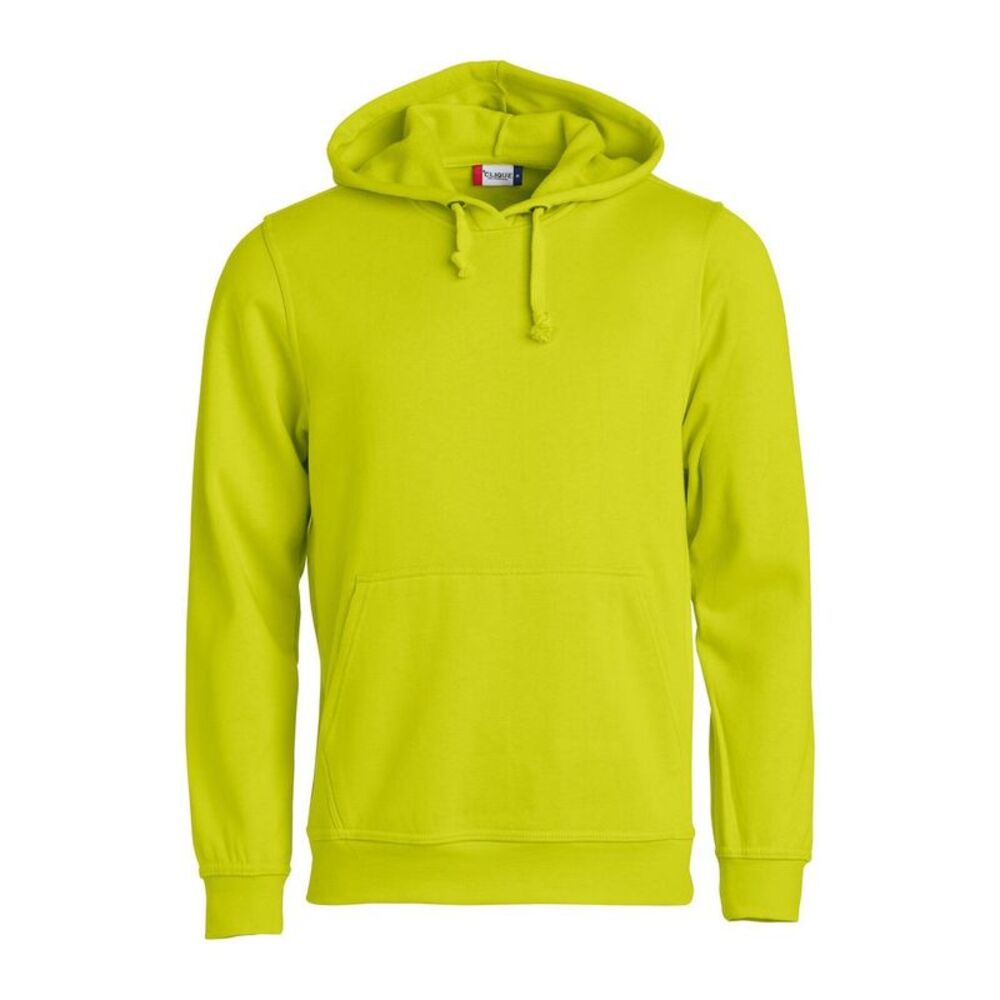 Clique Unisex Adult Basic Hoodie / Visibility Green